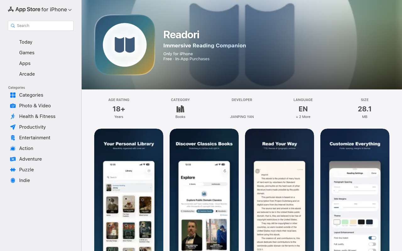 [送码] 用 Codex Claude 写了第一个 iOS App 方便自己阅读书籍