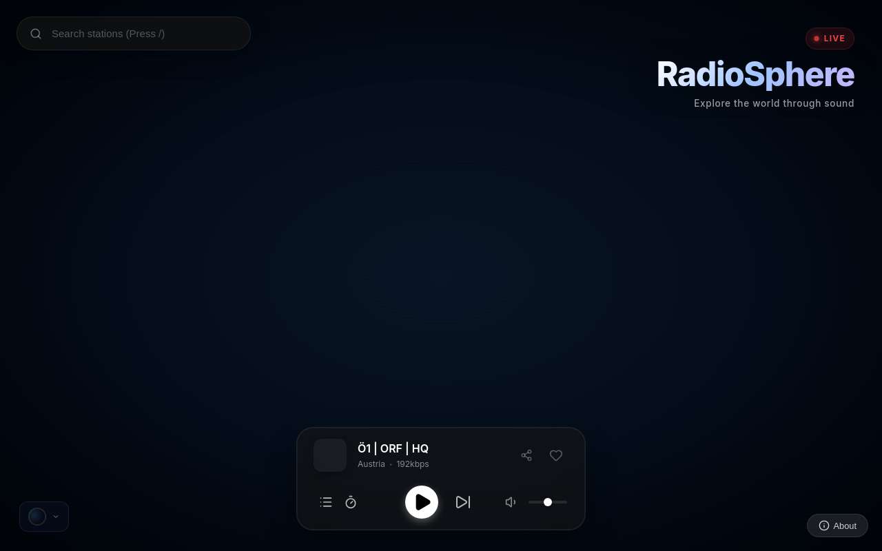 用 Three.js 撸了一个 3D 地球 + 全球实时电台，性能有点炸，求优化建议