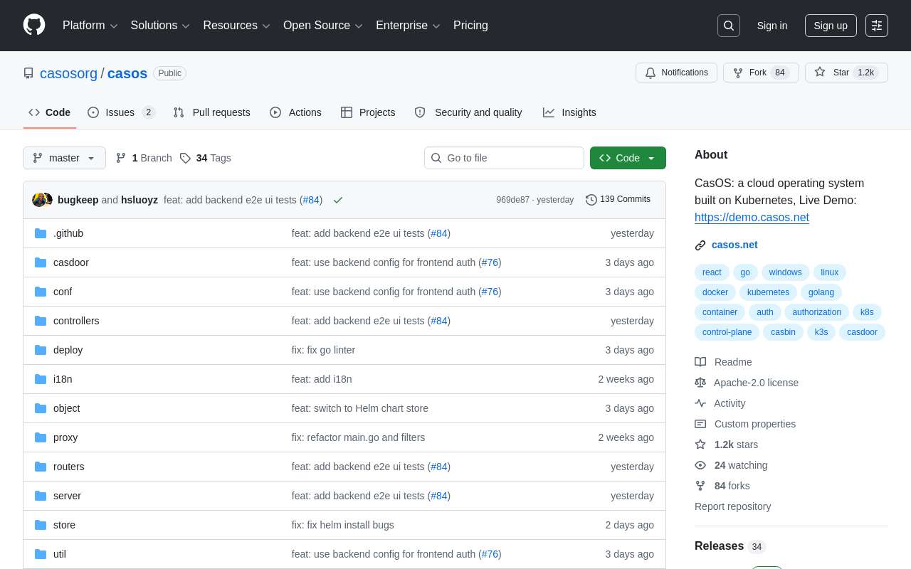 CasOS：自带控制面的容器云平台——不用先搭一个 Kubernetes 集群