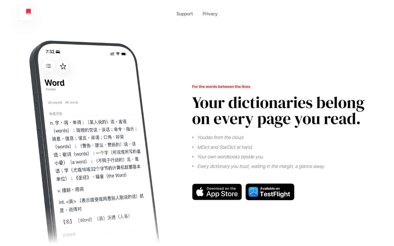 aDict 3.0 一个老词典 App 的重写