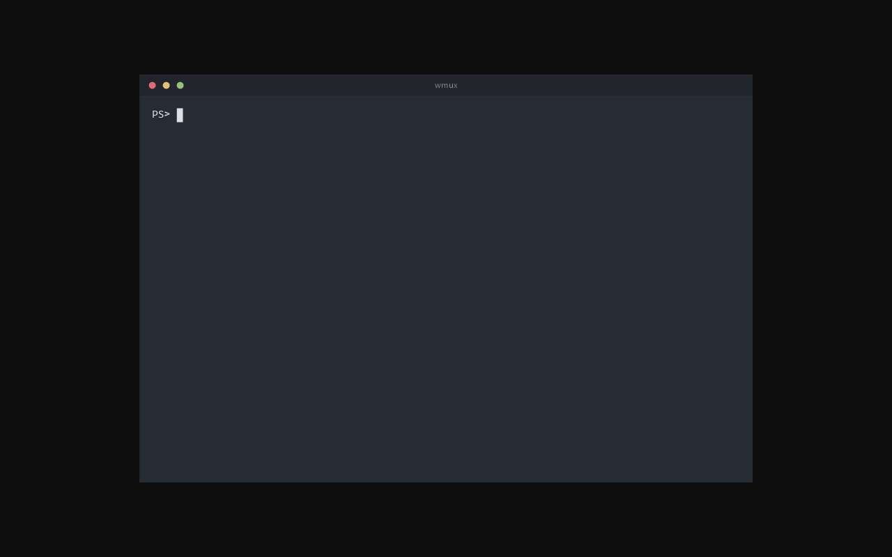 wmux： Windows 上的 tmux，终端多路复用