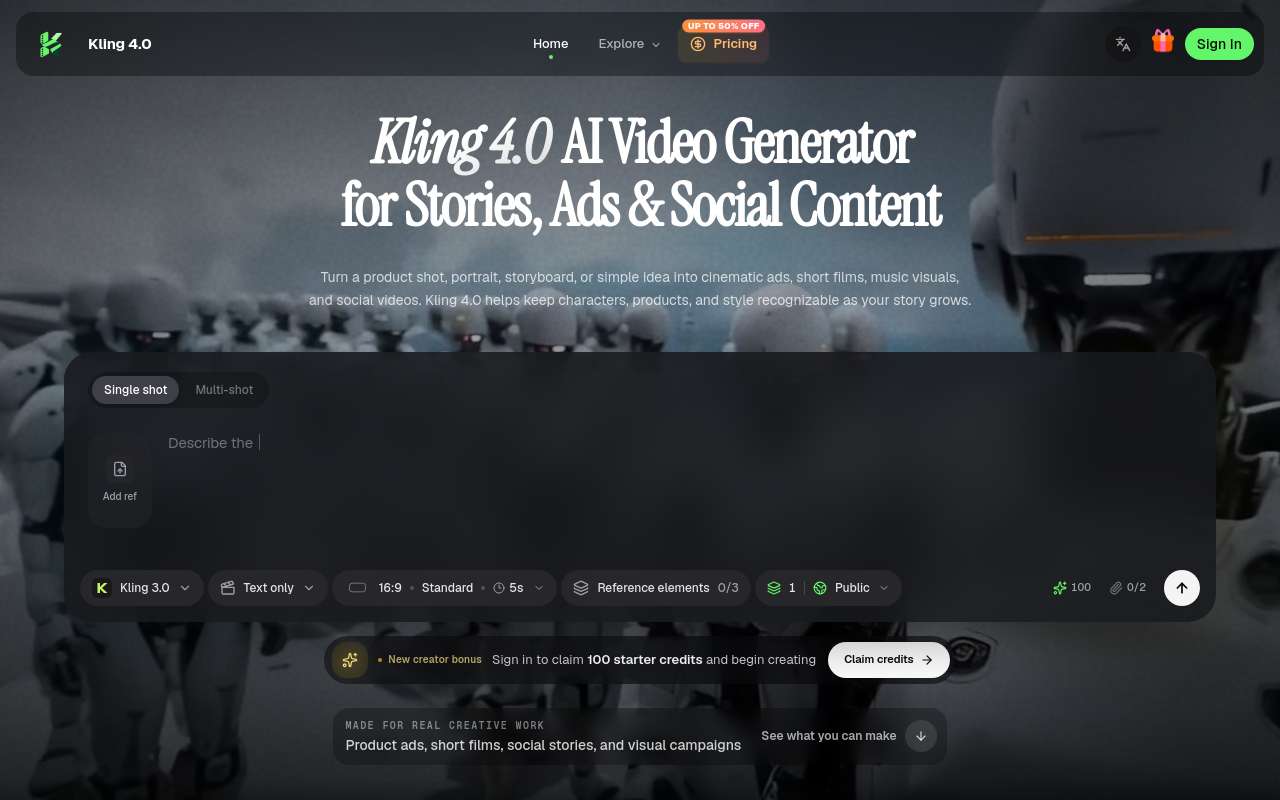 Kling 4.0 快发了, 效果到底咋样