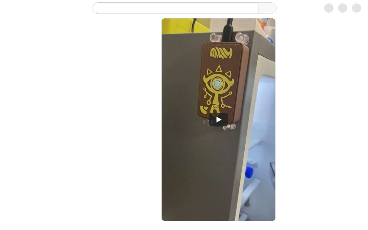 做了个希卡石随机音效的冰箱门贴