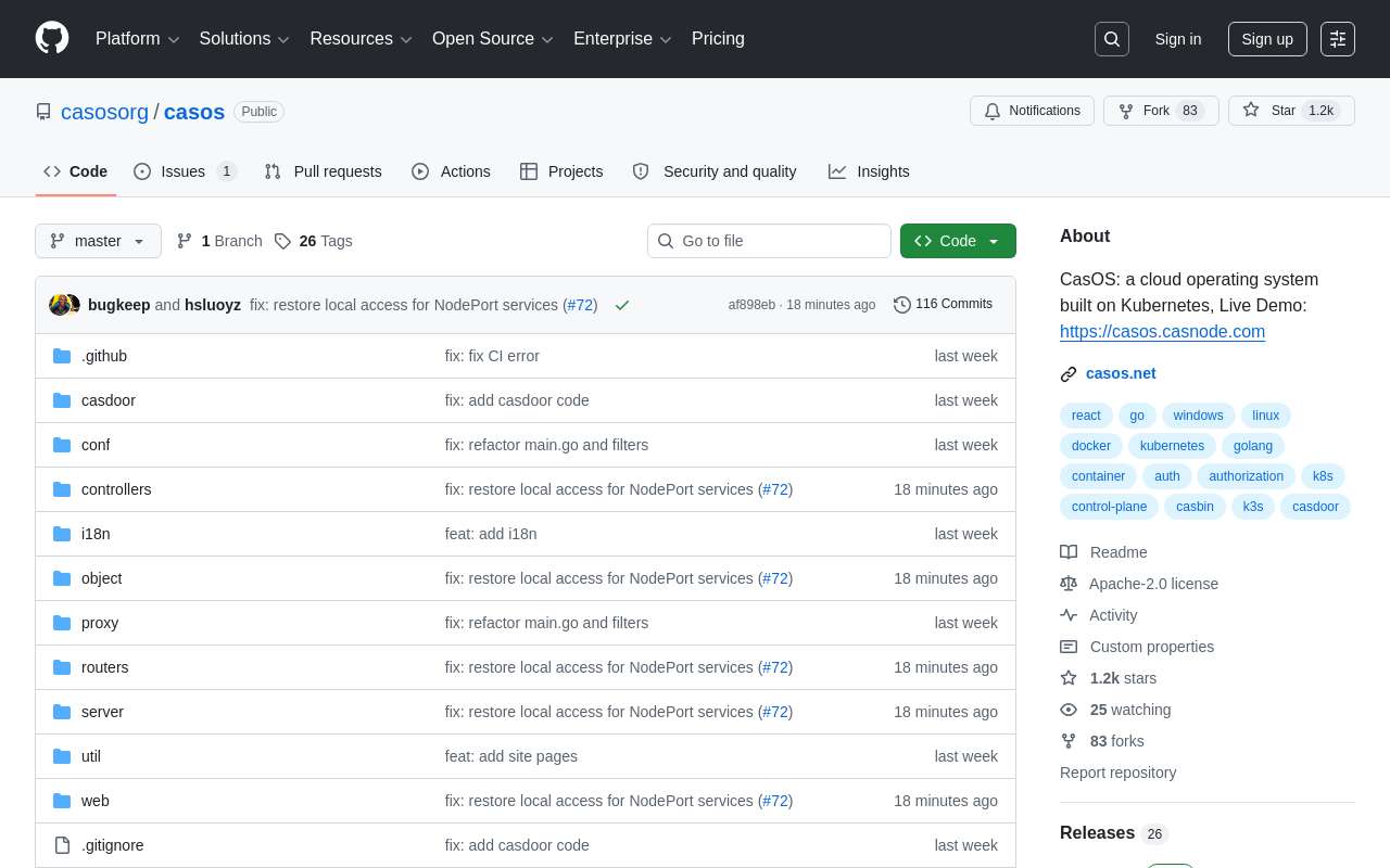 CasOS:自带控制面的容器云平台——不用先搭一个 Kubernetes 集群